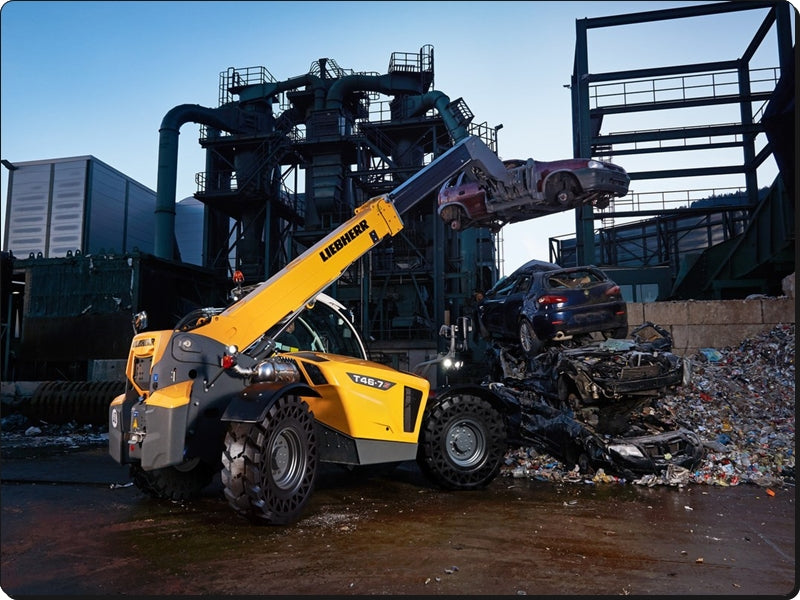 Manual De Servico LIEBHERR - T 46-7 1706 05S - Manipulador telescópico