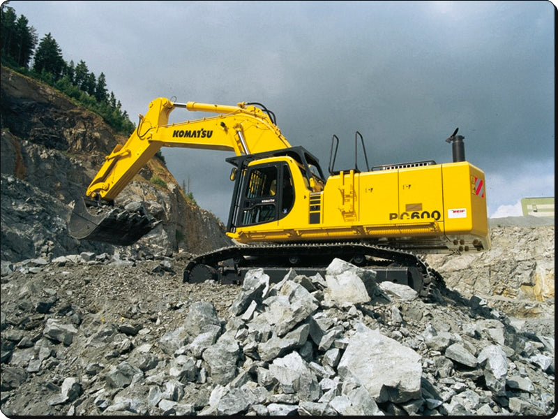 Catálogo de pecas Komatsu - PC600-6KJ - escavad. de esteira