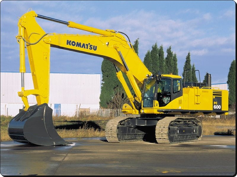 Catálogo de pecas Komatsu - PC600-7-M1 - escavad. de esteira