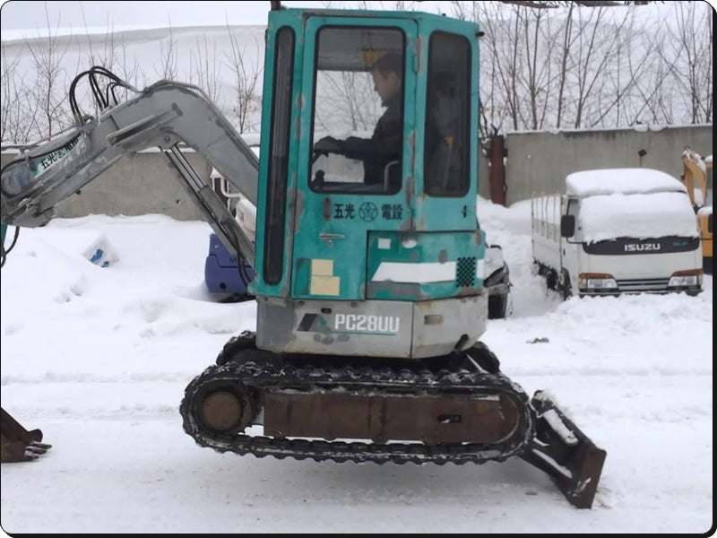 Catálogo de pecas Komatsu - PC28UU-1 - escavad. de esteira