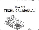 Manual Tecnico TEREX - PAVER - Construção De Estradas