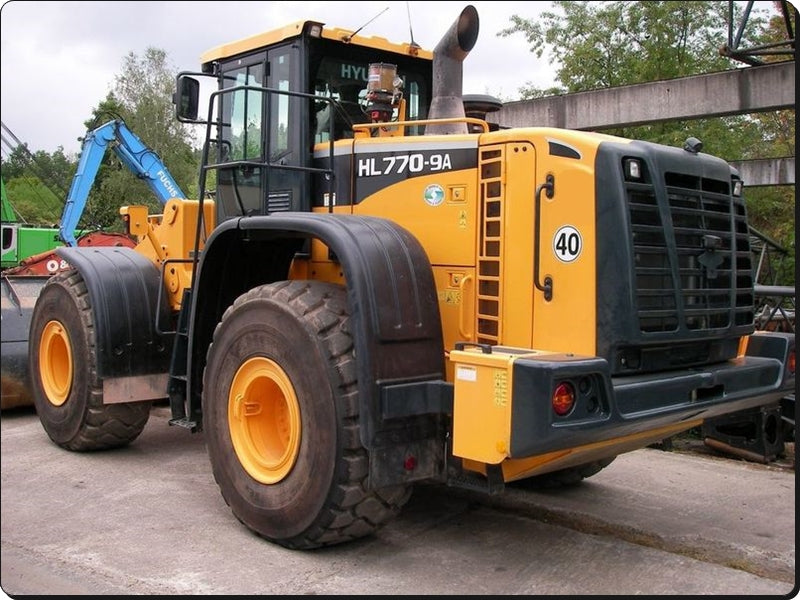 Manual De Serviço HYUNDAI - HL770-9A - Pá Carregadeira
