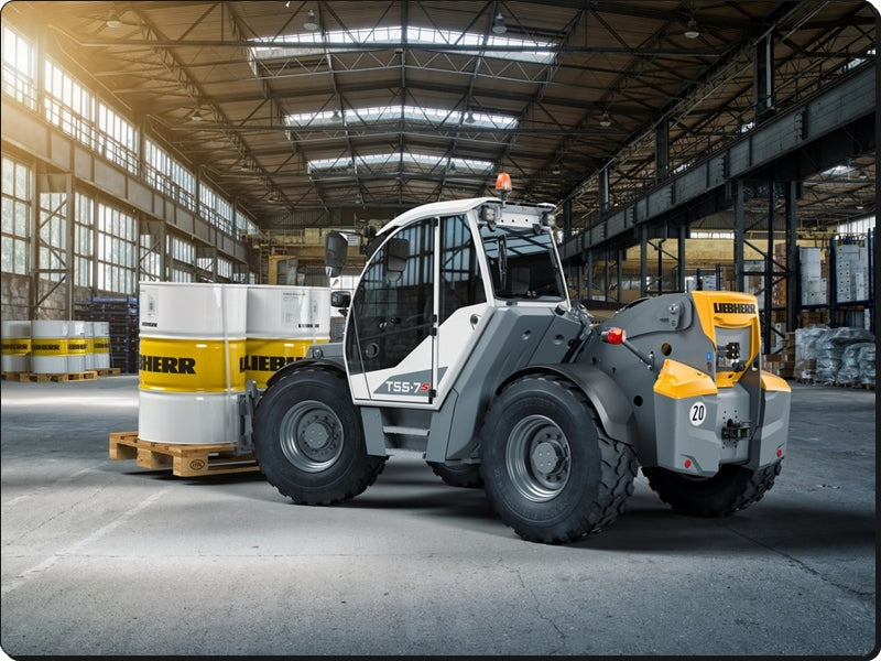 Manual De Servico LIEBHERR - T 55-7 1708 3AS - Manipulador telescópico