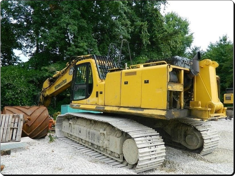 Catálogo de pecas Komatsu - PC600-7 - escavad. de esteira