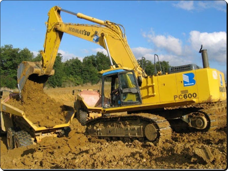 Catálogo de pecas Komatsu - PC600-7K - escavad. de esteira