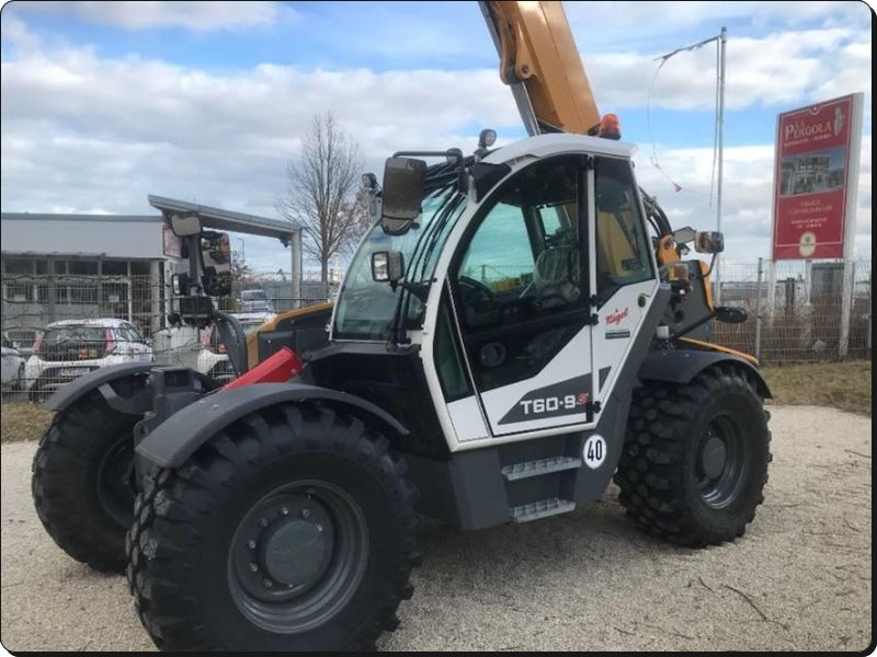 Manual De Servico LIEBHERR - T 60-9 1709 4FS - Manipulador telescópico