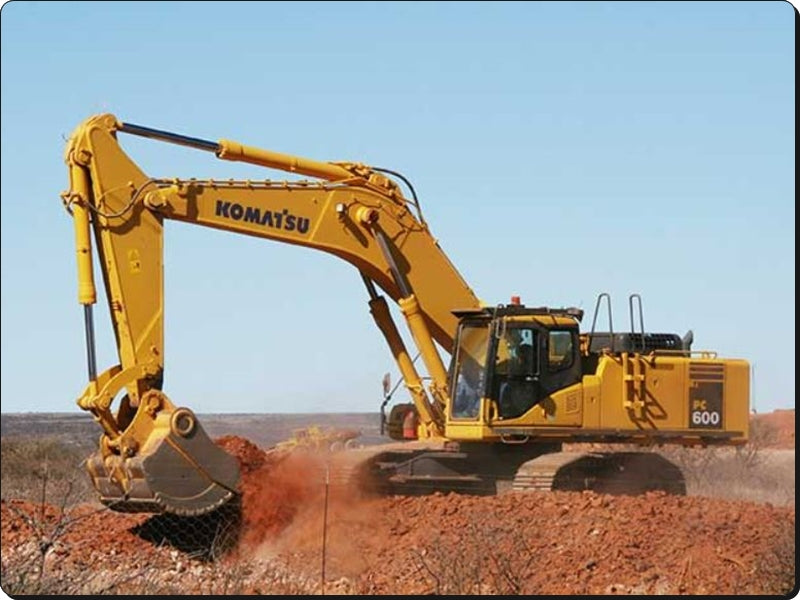 Catálogo de pecas Komatsu - PC600-8E0 - escavad. de esteira