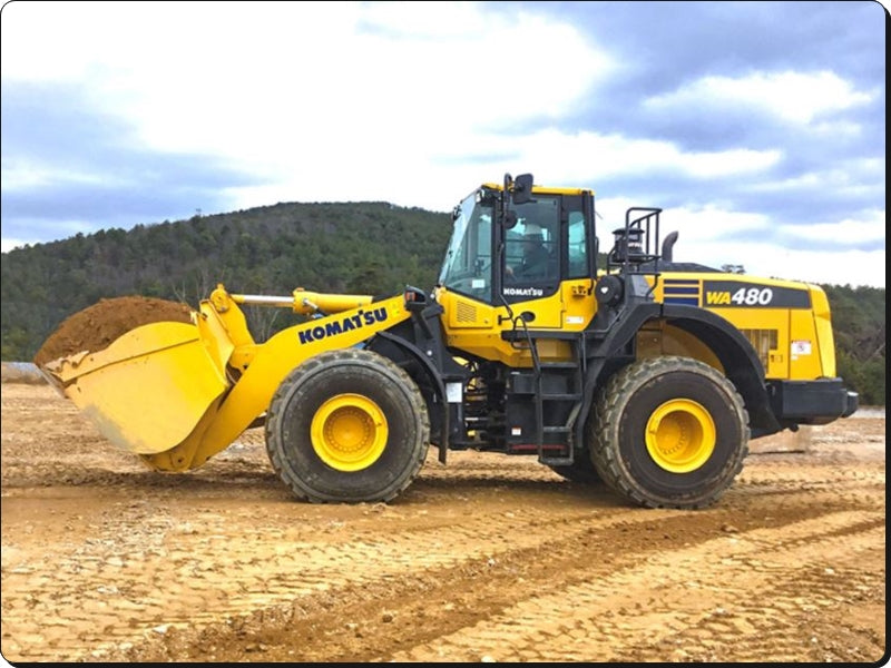 MANUAL DE SERVIÇO KOMATSU - W450-6\WA480-6 (KA SPEC.) - PA CARREGADEIRA