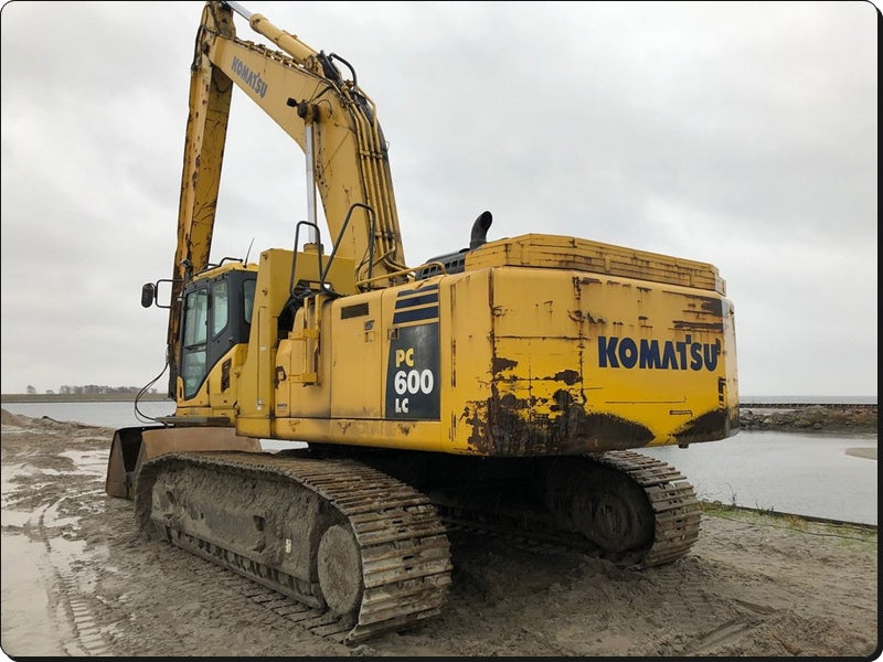 Catálogo de pecas Komatsu - PC600LC-6K - escavad. de esteira