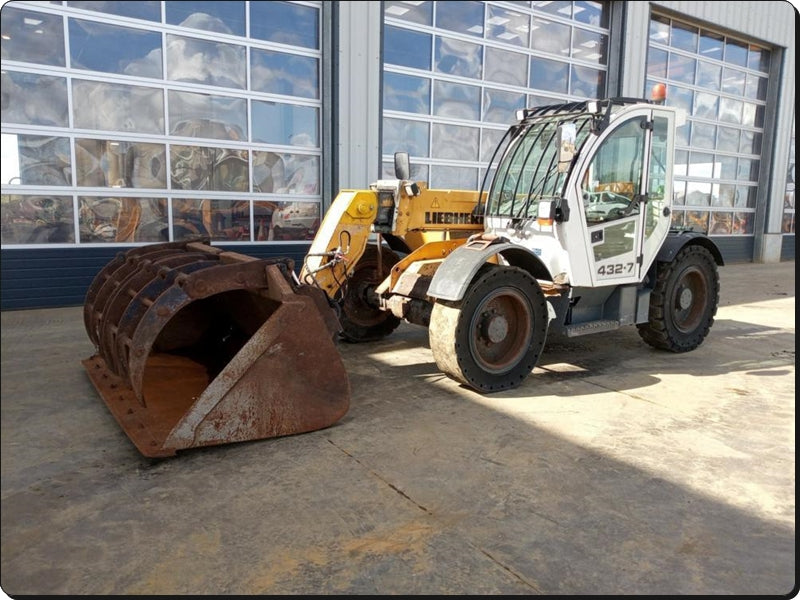 Manual De Servico LIEBHERR - TL 432 1483 7 - Manipulador telescópico