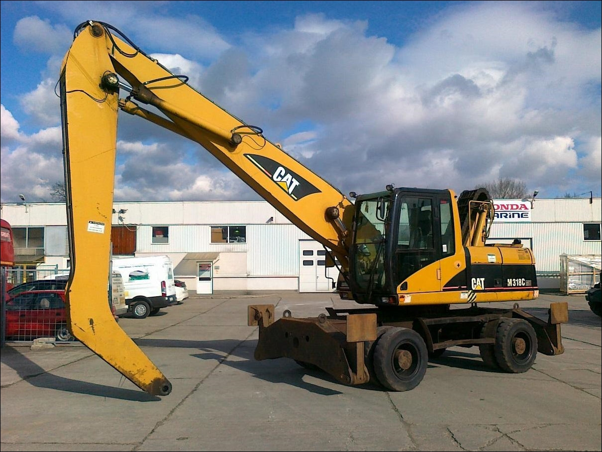 Manual de Serviço CATERPILLAR - M318C MH - Escavadeira De Rodas (Inglês) PDF