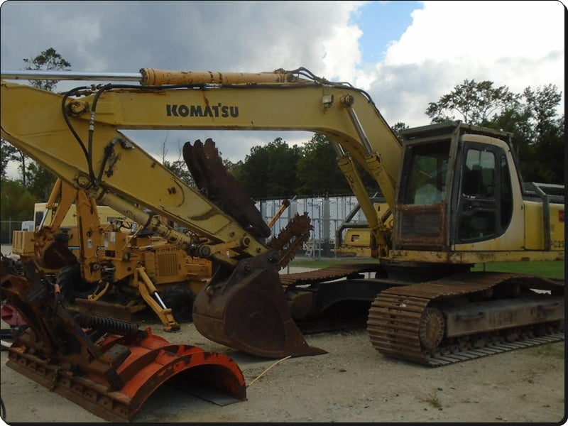 Catálogo de pecas Komatsu -PC250HD-6Z - escavad. de esteira