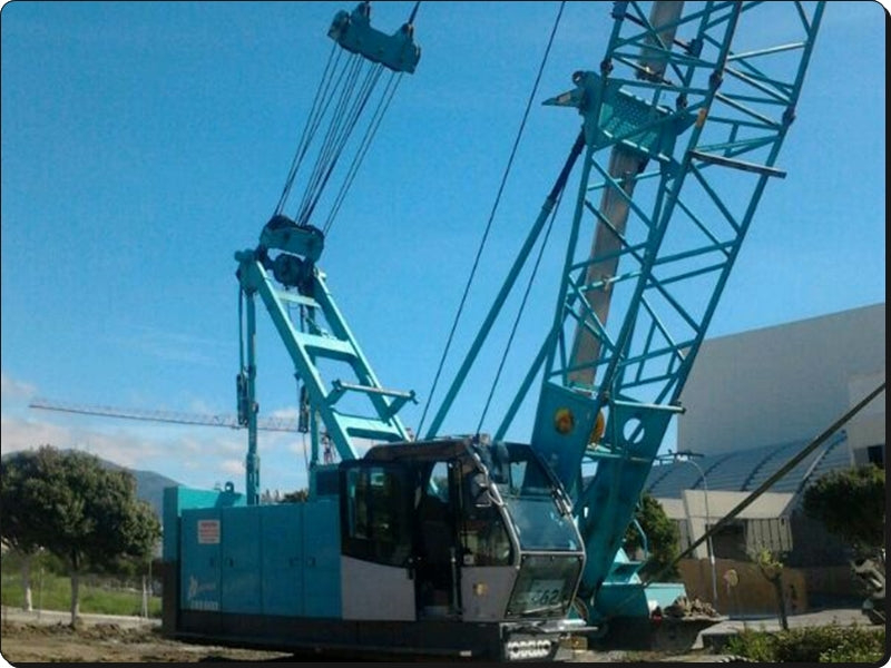 Manual De Operaçao E Manutençao KOBELCO - CKE600 - Guindaste De Esteiras
