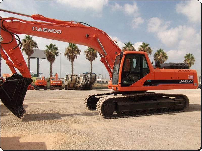Catalogo De Peças DOOSAN - S340LC-V - Escavador Hidráulico