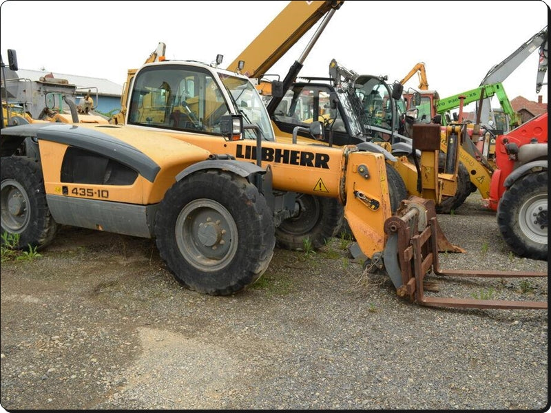 Manual De Servico LIEBHERR - TL 435-10-442-13 - Manipulador telescópico