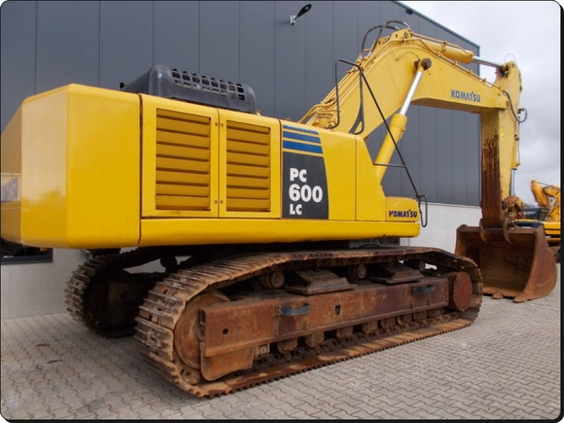 Catálogo de pecas Komatsu PC600LC-7-M1 - escavad. de esteira