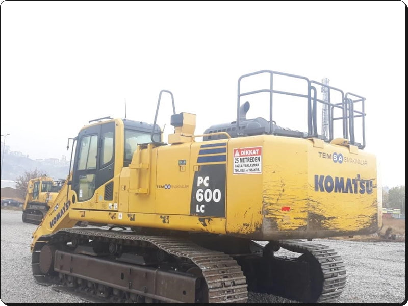 Catálogo de pecas Komatsu - PC600LC-8 - escavad. de esteira