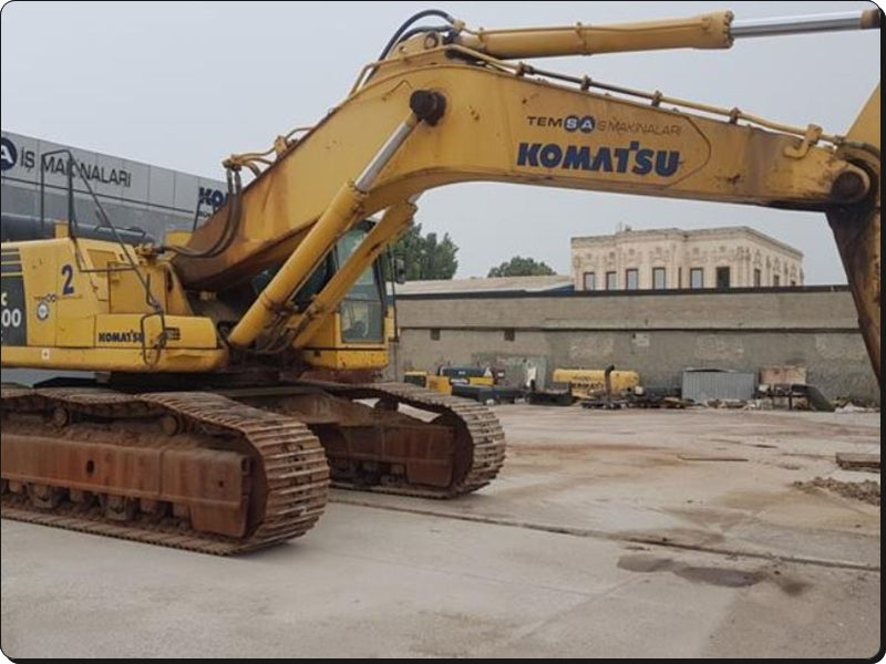 Catálogo de pecas Komatsu - PC600LC-8K - escavad. de esteira