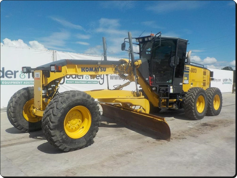 MANUAL DE SERVIÇO KOMATSU - GD655-3E0\GD675-3E0 - MOTONIVELADORA