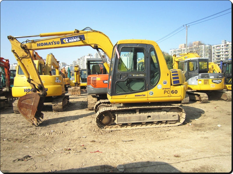 Catálogo de pecas Komatsu - PC60-2 - escavad. de esteira