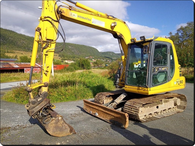 Catálogo de pecas Komatsu - PC60-7 - escavad. de esteira