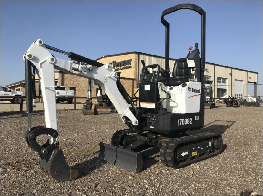 Manual De Serviço BOBCAT - 418  - Escavadora Compacta
