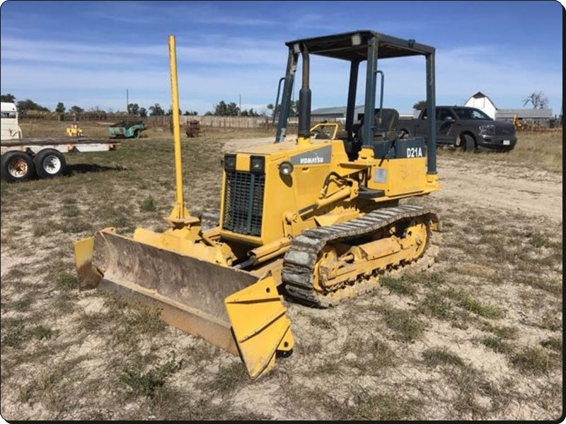MANUAL DE SERVIÇO KOMATSU - D21A-8E0\D21P-8E0 - BULLDOZER