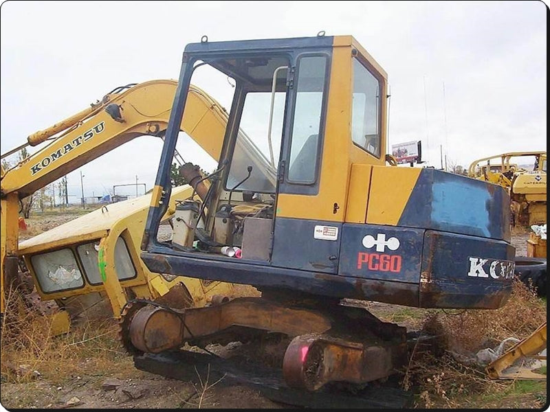 Catálogo de pecas Komatsu - PC60-7E - escavad. de esteira