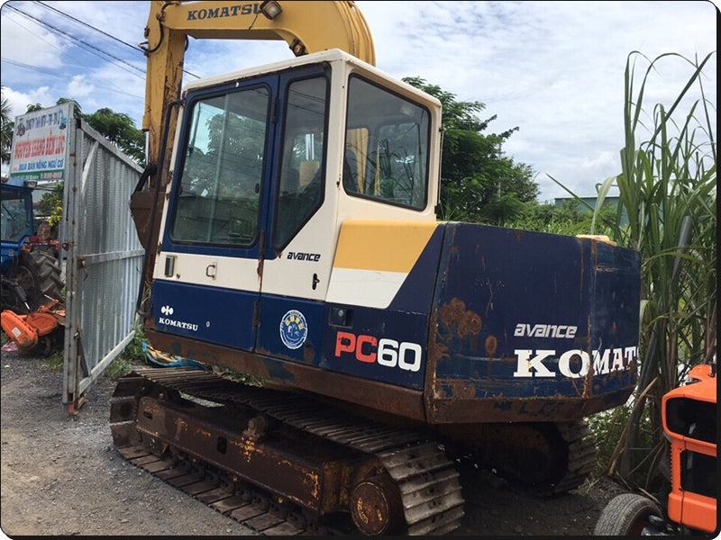 Catálogo de pecas Komatsu - PC60-7E-B - escavad. de esteira