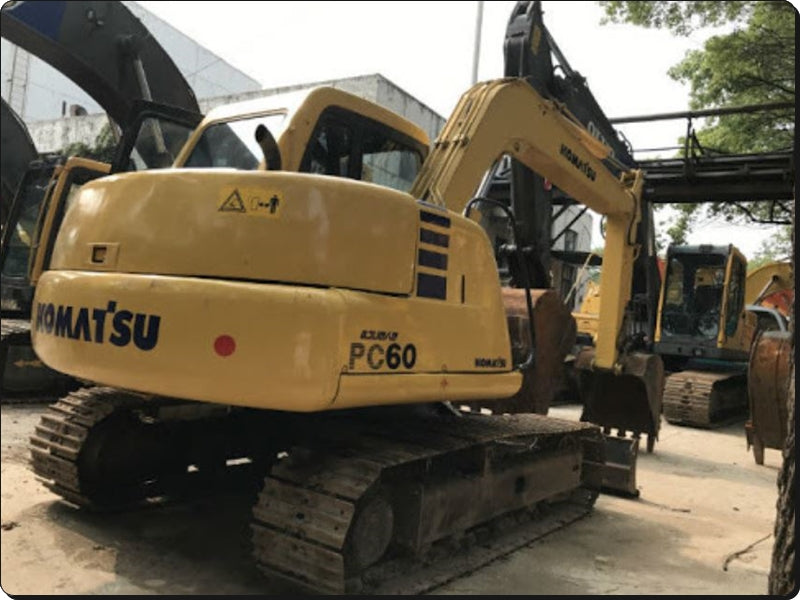 Catálogo de pecas Komatsu - PC60-7-B - escavad. de esteira