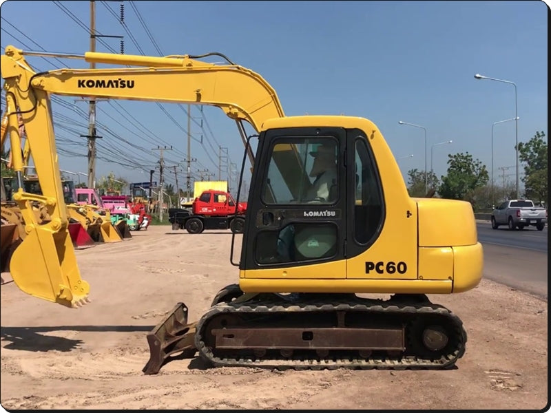 Catálogo de pecas Komatsu - PC60-7S-B - escavad. de esteira