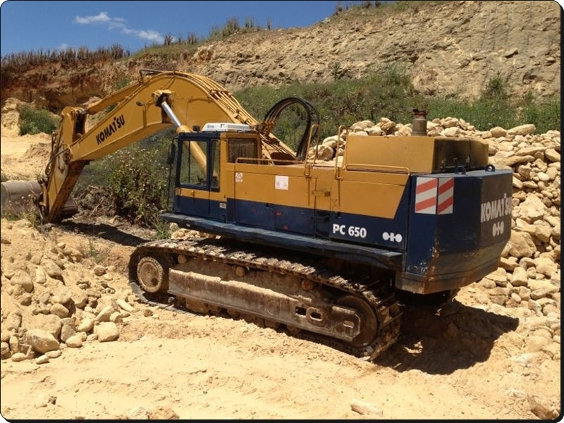 Catálogo de pecas Komatsu - PC650-1 - escavad. de esteira