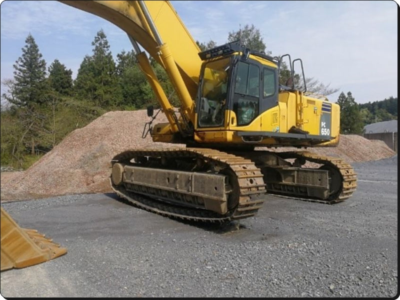 Catálogo de pecas Komatsu - PC650-3 - escavad. de esteira