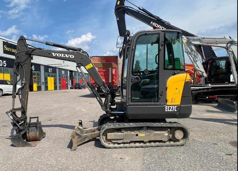 MANUAL DE SERVIÇO DE OFICINA VOLVO - EC27C - MINI ESCAVADEIRA