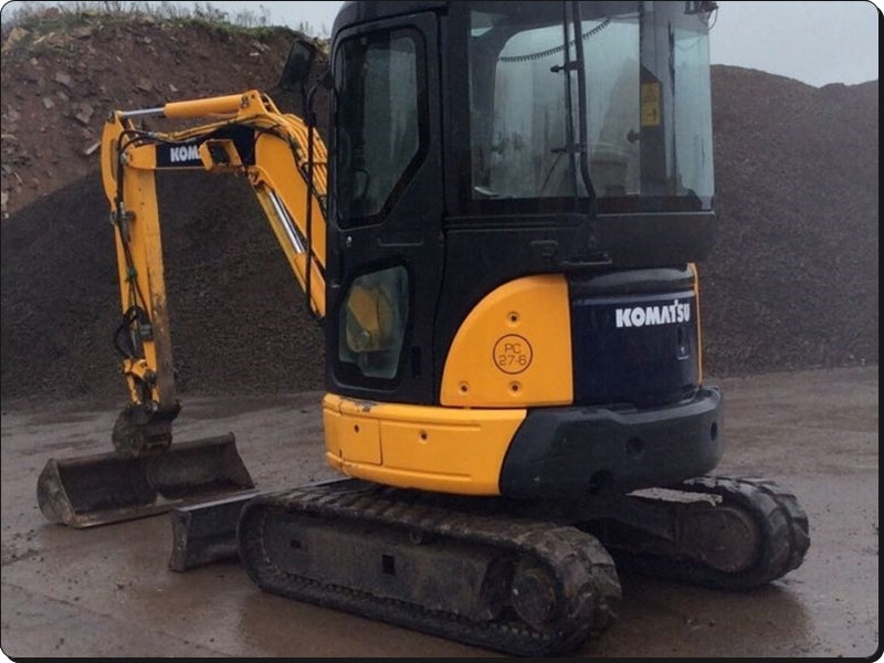 MANUAL DE SERVIÇO KOMATSU - PC27MR-3\PC30MR-3\PC35MR-3 - EXCAVADOR HIDRAULICO