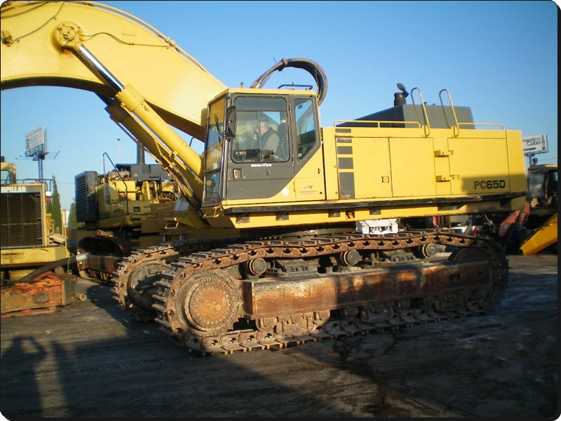 Catálogo de pecas Komatsu - PC650-5 - escavad. de esteira