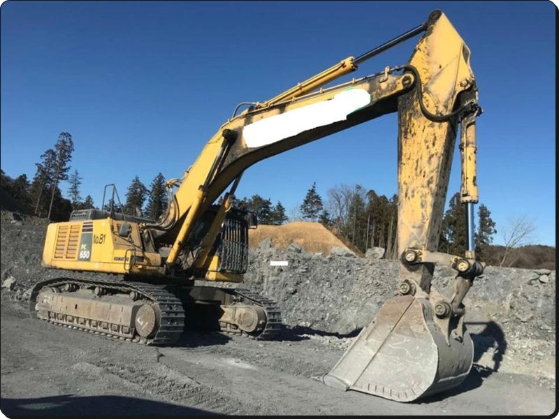 Catálogo de pecas Komatsu - PC650-6A - escavad. de esteira