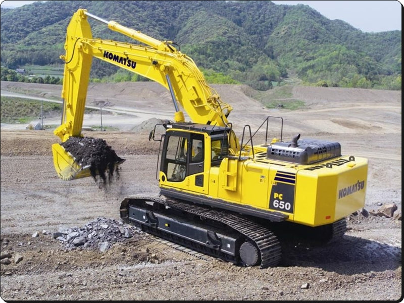 Catálogo de pecas Komatsu - PC650-7-M1 - escavad. de esteira