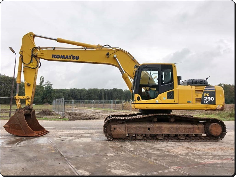 Catálogo de pecas Komatsu - PC290LC\PC290NLC-8 - escavadeira