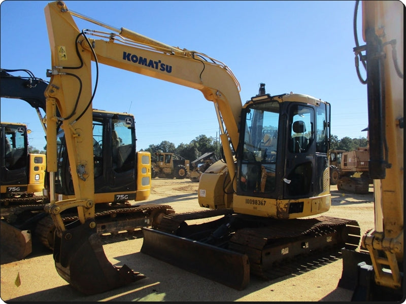 MANUAL DE SERVIÇO KOMATSU - PC78US-8 - EXCAVADOR HIDRAULICO