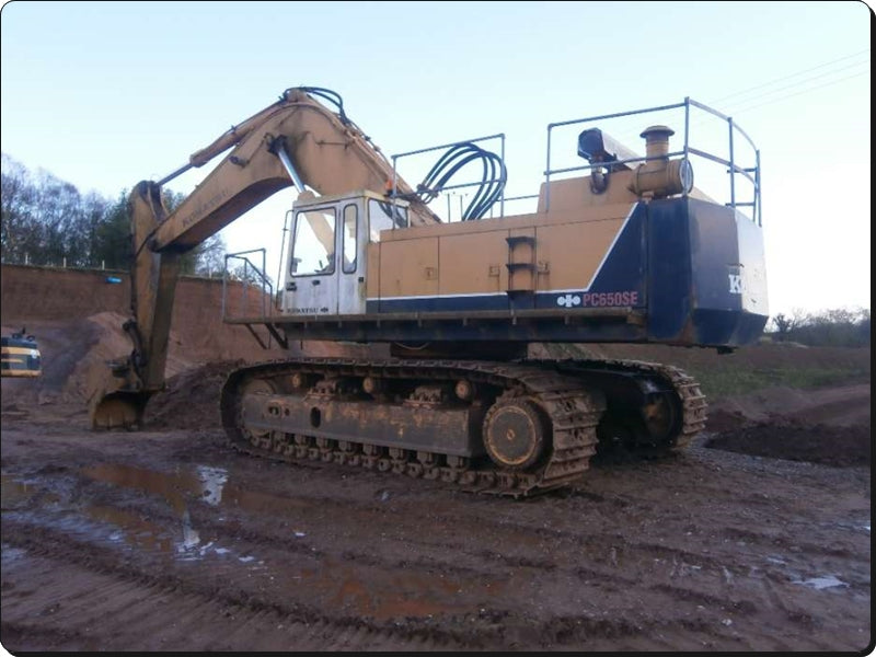 Catálogo de pecas Komatsu - PC650SE-3 - escavad. de esteira