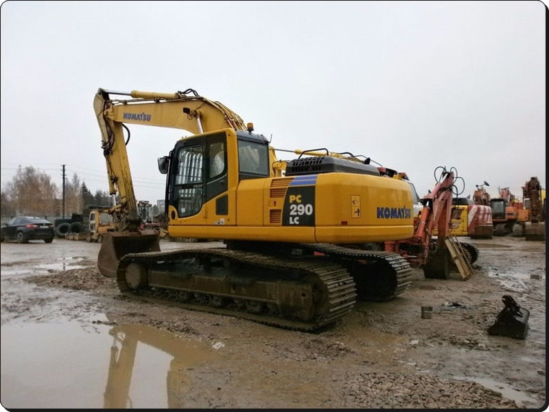 Catálogo de pecas Komatsu- PC290LC\PC290NLC-8k - escavadeira