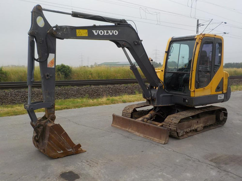 MANUAL DE SERVIÇO DE OFICINA VOLVO - EC55B - MINI ESCAVADEIRA