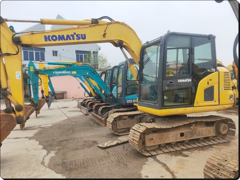 Catálogo de pecas Komatsu - PC70-7E - escavad. de esteira