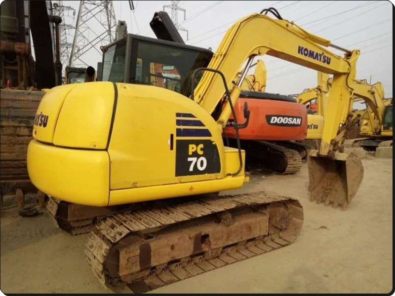 Catálogo de pecas Komatsu - PC70-7E-B - escavad. de esteira