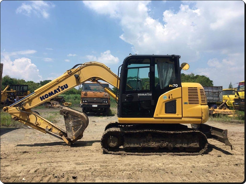 Catálogo de pecas Komatsu - PC70-8 - escavad. de esteira