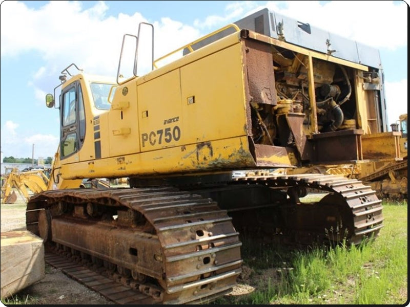 Catálogo de pecas Komatsu - PC750-6-AM - escavad. de esteira