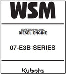 Manual De Serviço KUBOTA - 07-E3B SERIES - Motor Diesel