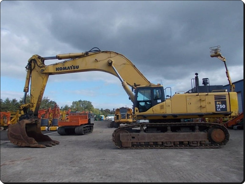 Catálogo de pecas Komatsu - PC750LC-6K - escavad. de esteira