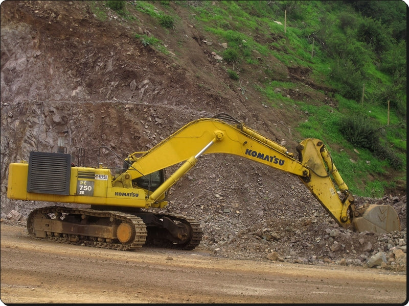 Catálogo de pecas Komatsu PC750SE-6-AM - escavad. de esteira